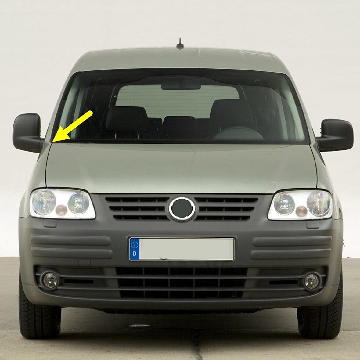 VW Caddy 2004-2010 Sağ Ön Çamurluk Köşe Plastiği 2K0819448B