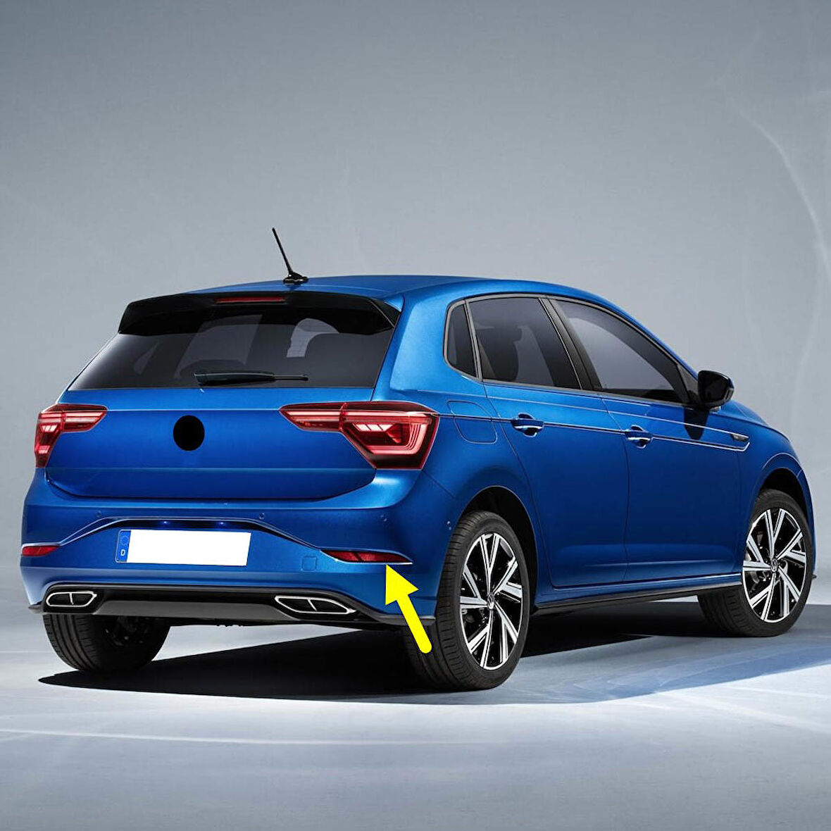 VW Polo 2021-2025 Arka Tampon Sağ Dıştaki Reflektör 2G0945106A