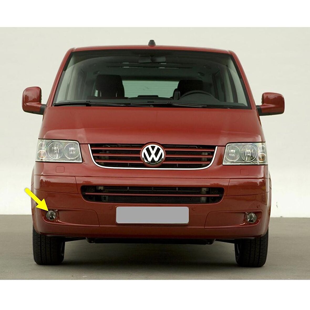 VW Caravelle T5 2004-2010 Ön Tampon Sağ Sis Farı 7H0941700C