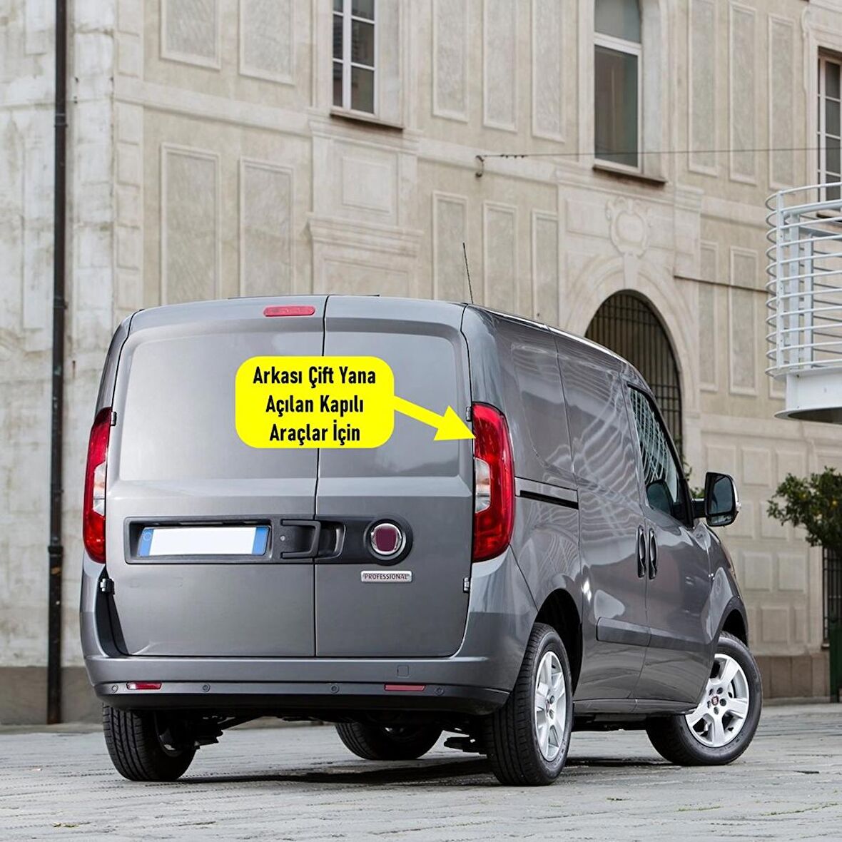 Fiat Doblo 2015-2023 Sağ Stop Fren Lambası Çift Kapılı Tip 51974247