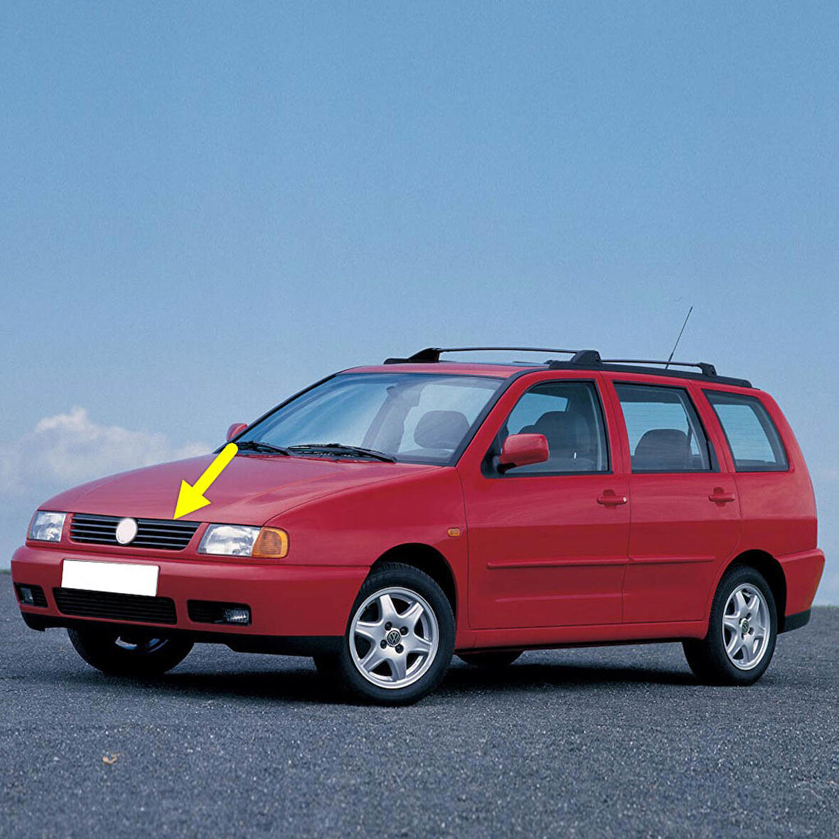 VW Polo Classic Variant 1996-2002 Ön Panjur Izgarası 6K5853654D