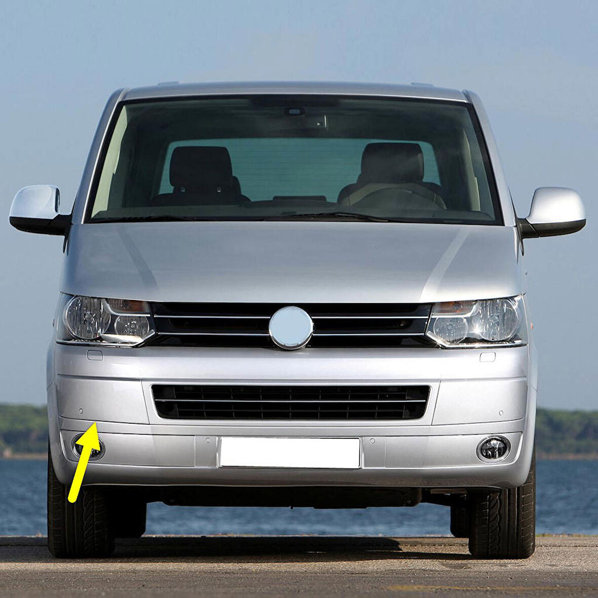 VW Caravelle T6 2010-2015 Ön Tampon Sağ Kaplama Sensör Tip 7E5807820B
