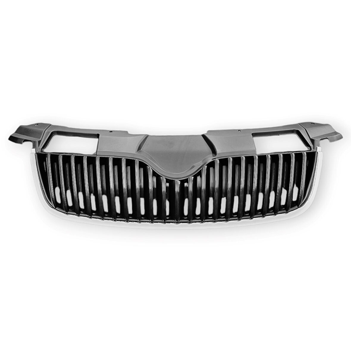 Skoda Roomster 2006-2010 Ön Panjur Izgarası Krom Alt Çıtalı 5J0853668