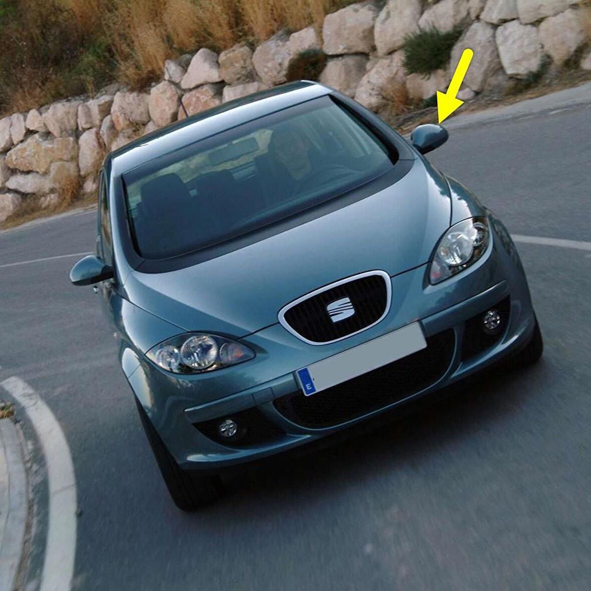 Seat Toledo 2004-2009 Sol Yan Dış Dikiz Ayna Kapağı 6L0857537