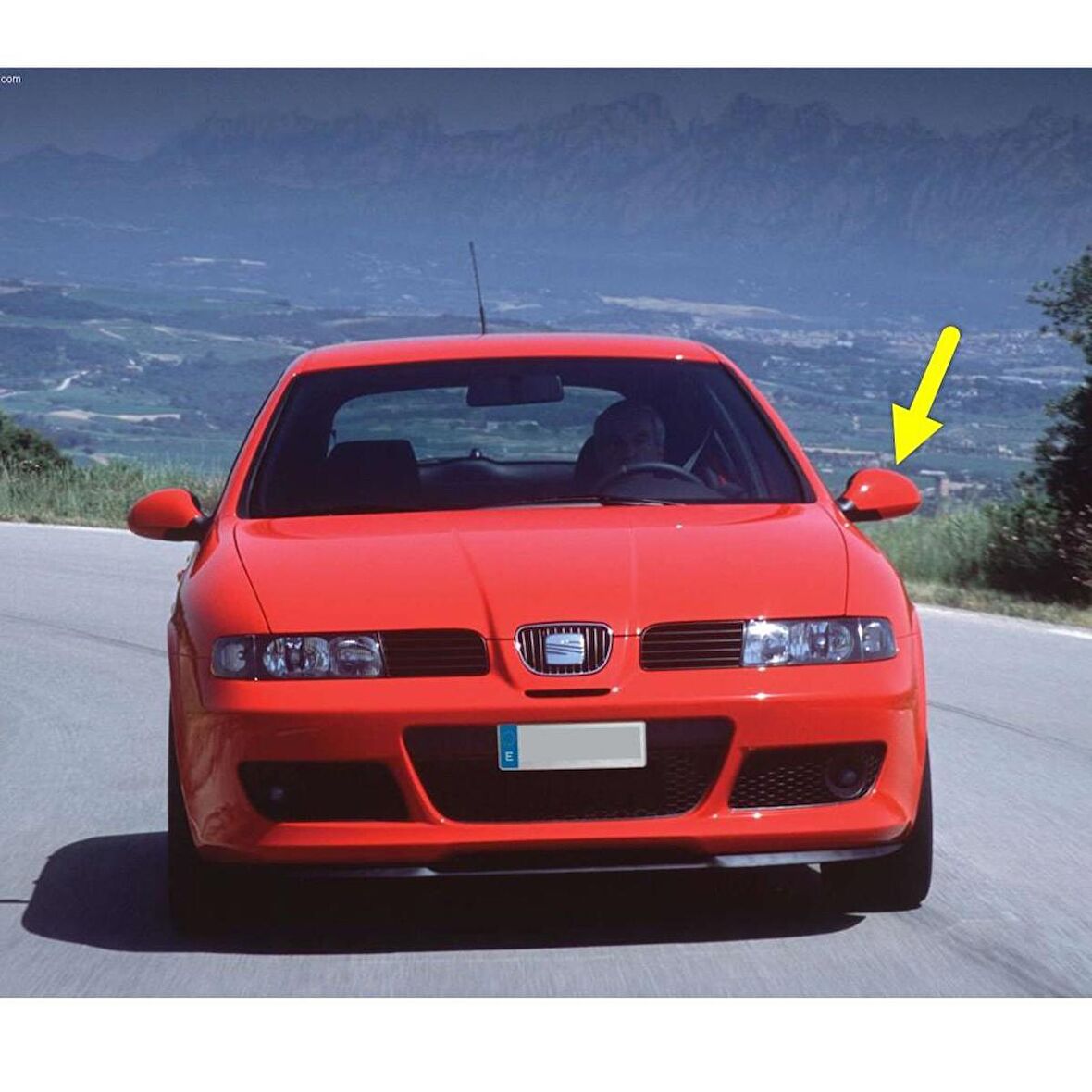 Seat Leon MK1 2003-2005 Sol Yan Dış Dikiz Ayna Kapağı 6L0857537