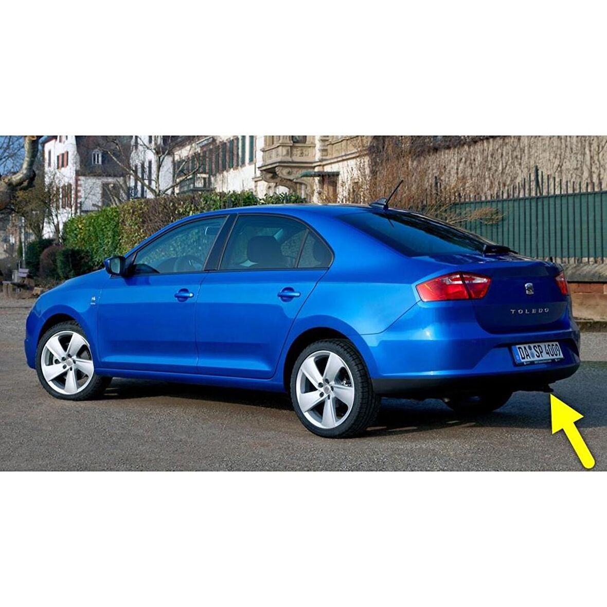 Seat Toledo 2013-2019 Arka Çekme Kancası Çeki Demiri Kapak 5JH803663