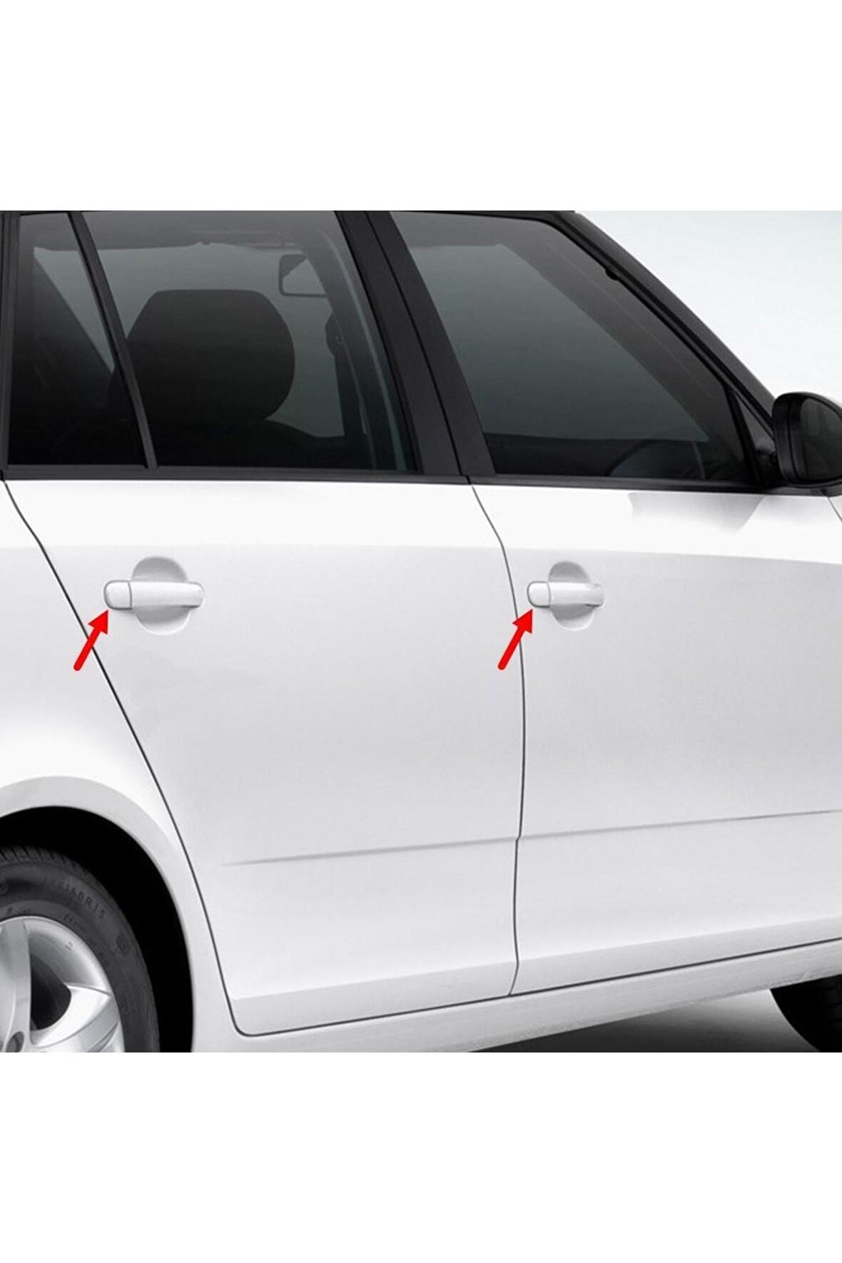 Seat Altea Xl 2008-2015 Uyumlu  Ön Arka Sağ Sol Dış Kapı Açma Kolu Kapağı Bademi 3b4839879a (1 Adet)