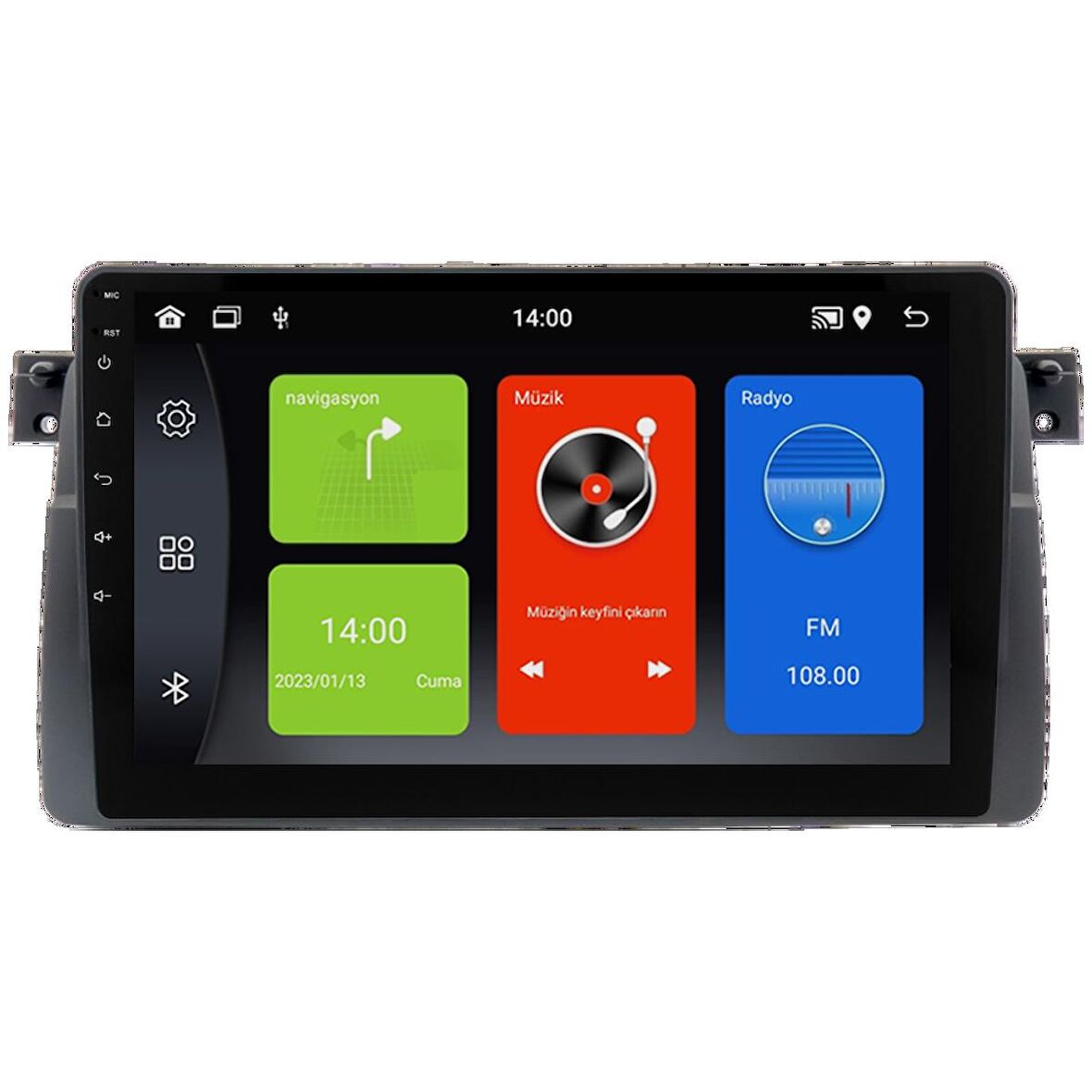 BMW 3 Serisi E46 Android Multimedya Sistemi (1997-2003)