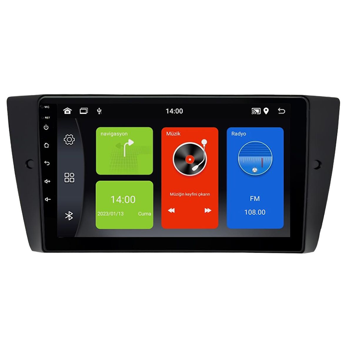 BMW E90 Android Multimedya Sistemi (2005-2011) CRV-4033XDA