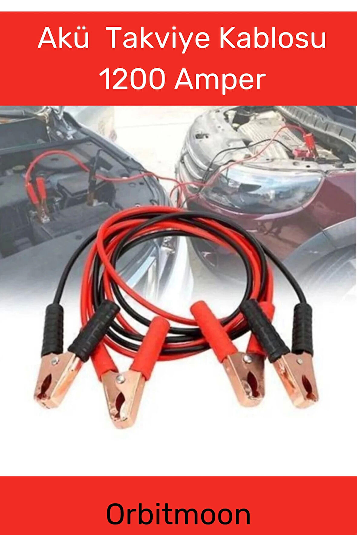Yeni Seri %100 Bakır Kalın Kablo 1200 Amper Güçlü Oto Akü Takviye Hızlı Şarj Kablosu