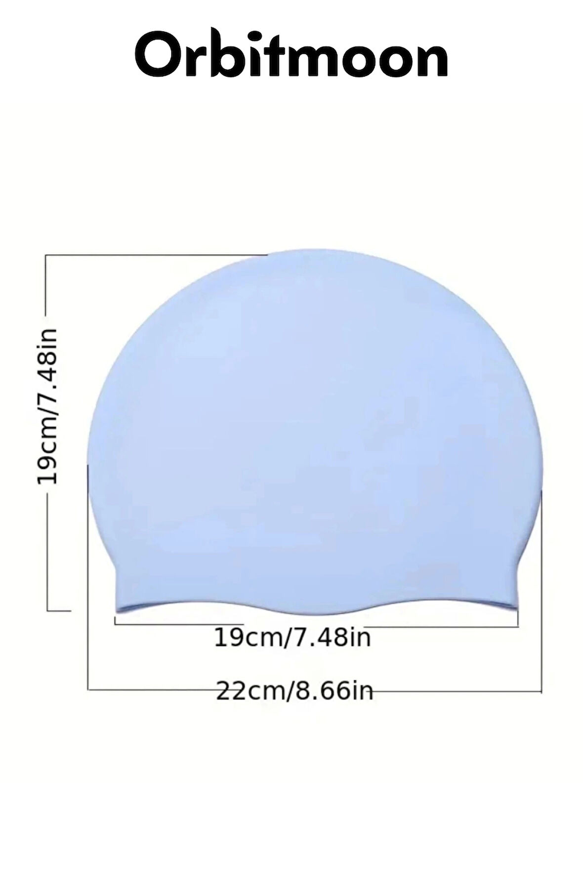 Premium Seri Su Geçirmez Sızdırmaz Kaymaz Silikon Yüzücü Elastik Yüzme Şapkası Havuz Deniz Bonesi