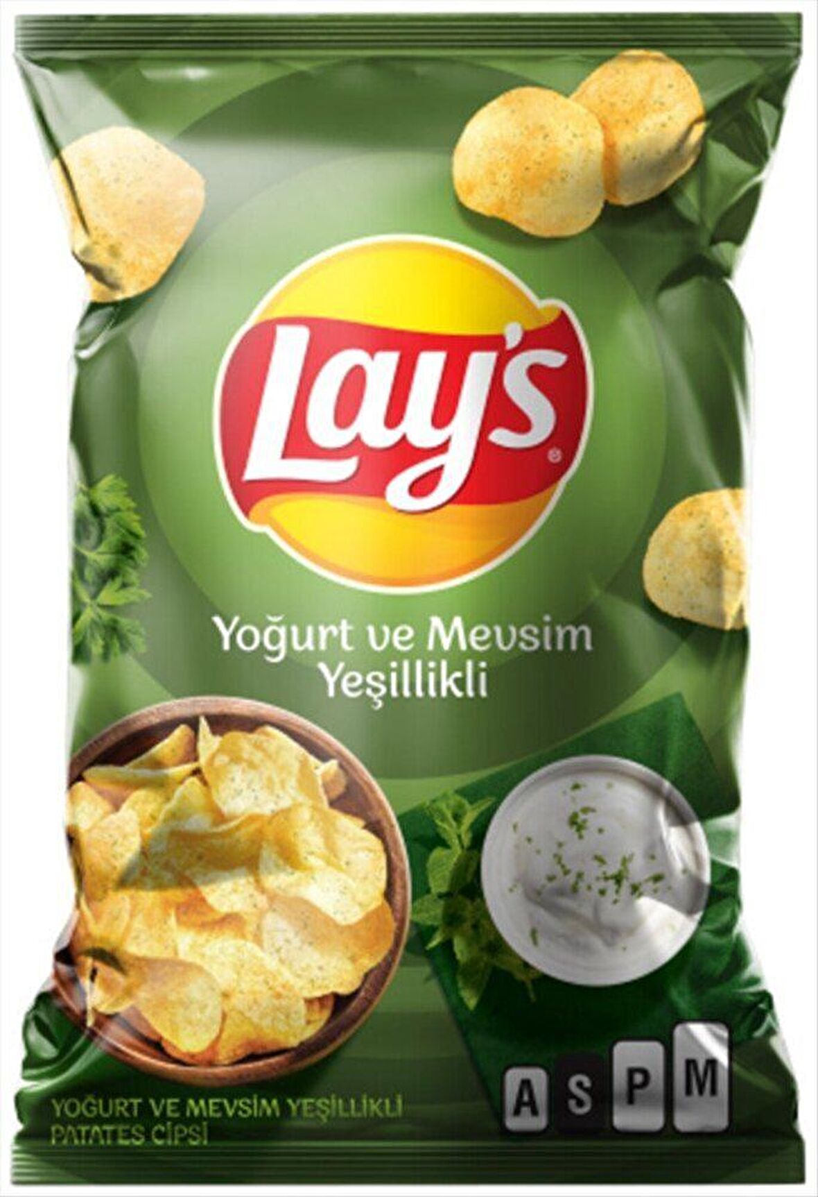 Lay's Yoğurt Mevsim Yeşillikleri Süper 104 g