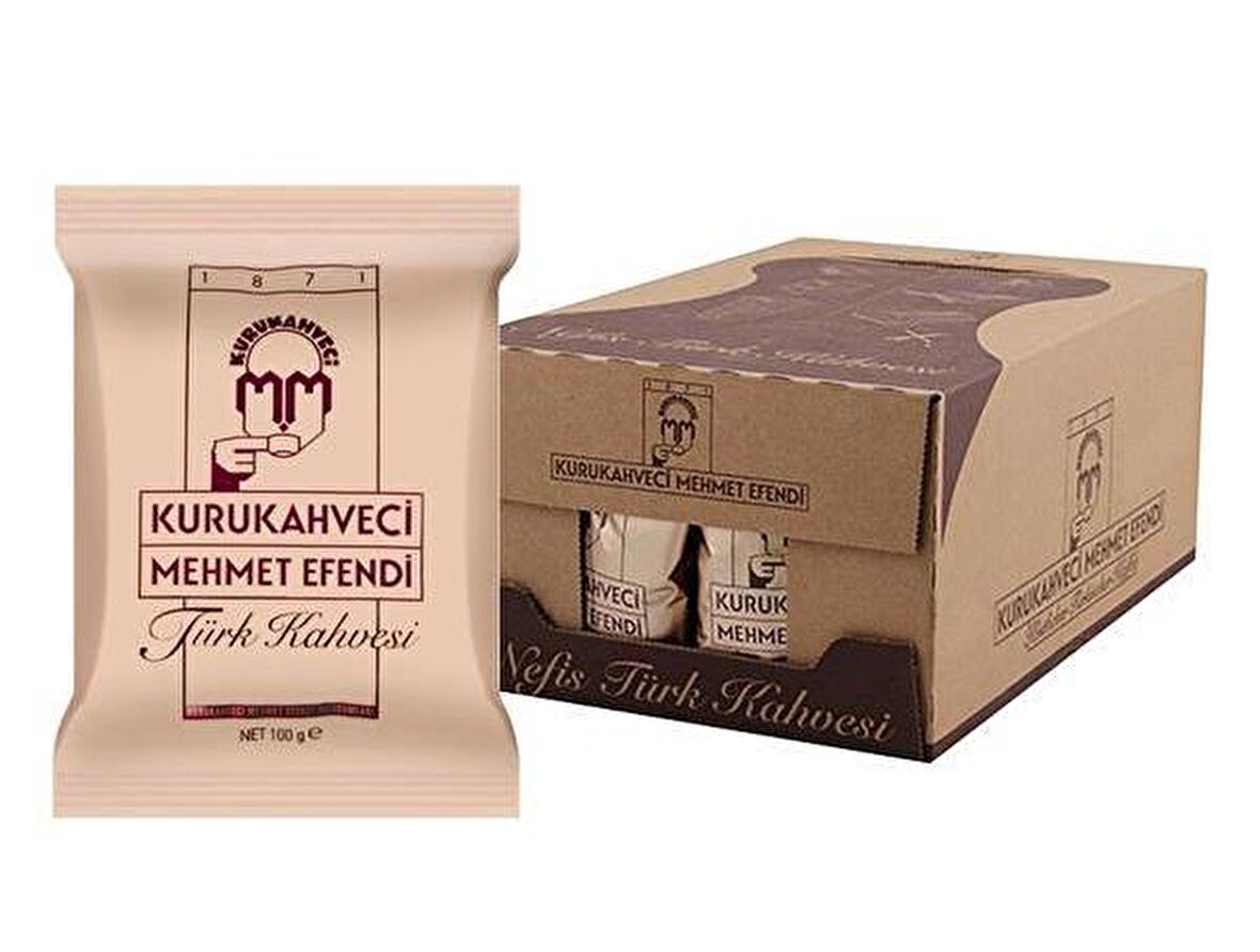 Kurukahveci Mehmet Efendi Türk Kahvesi 100 gr 25'l