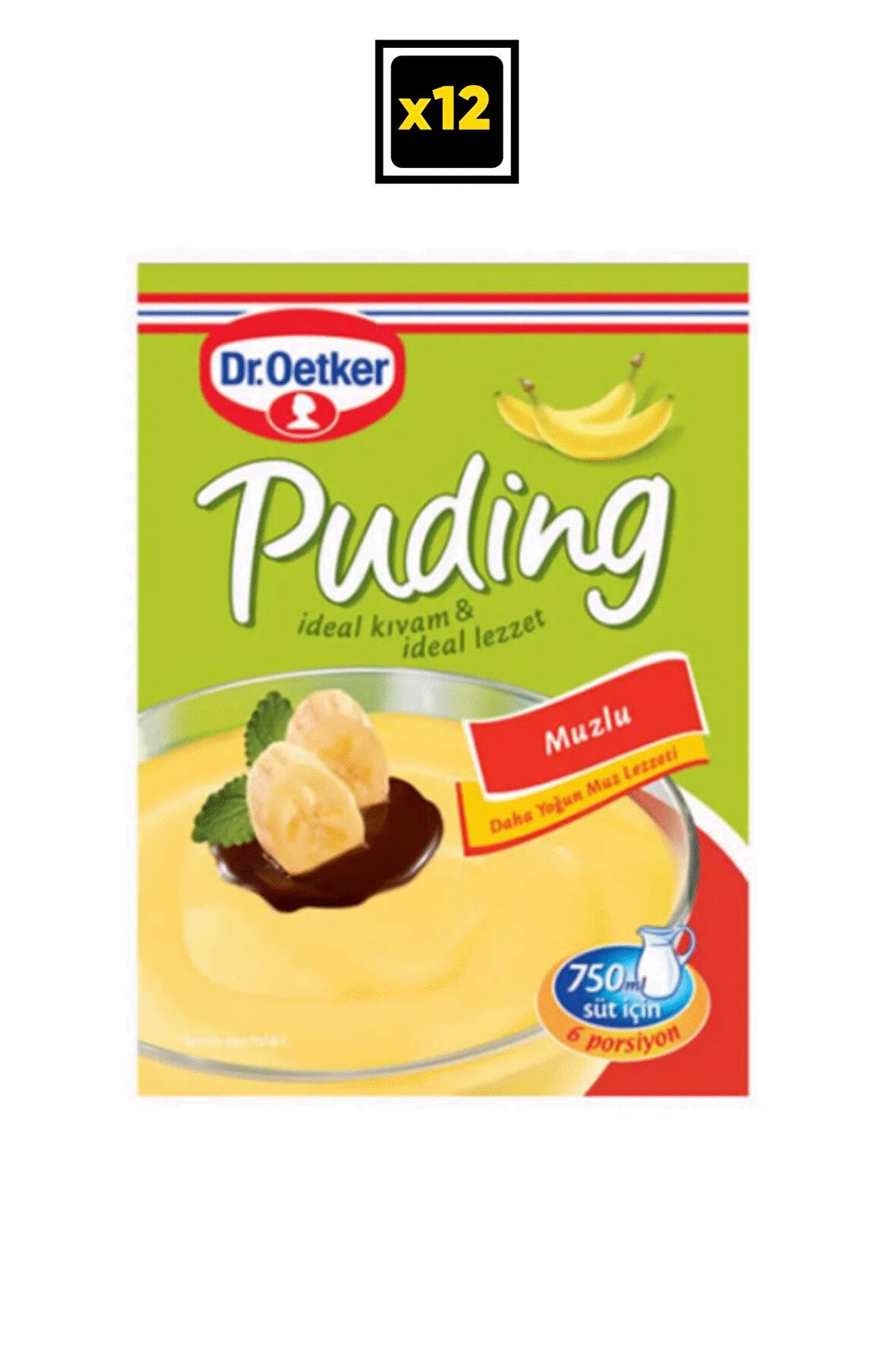 Dr. Oetker Muzlu Puding 12 Adet