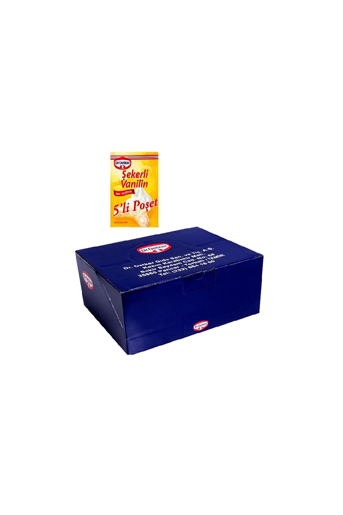 Dr. Oetker Şekerli Vanilin 5 x 5 gr x 30 Adet