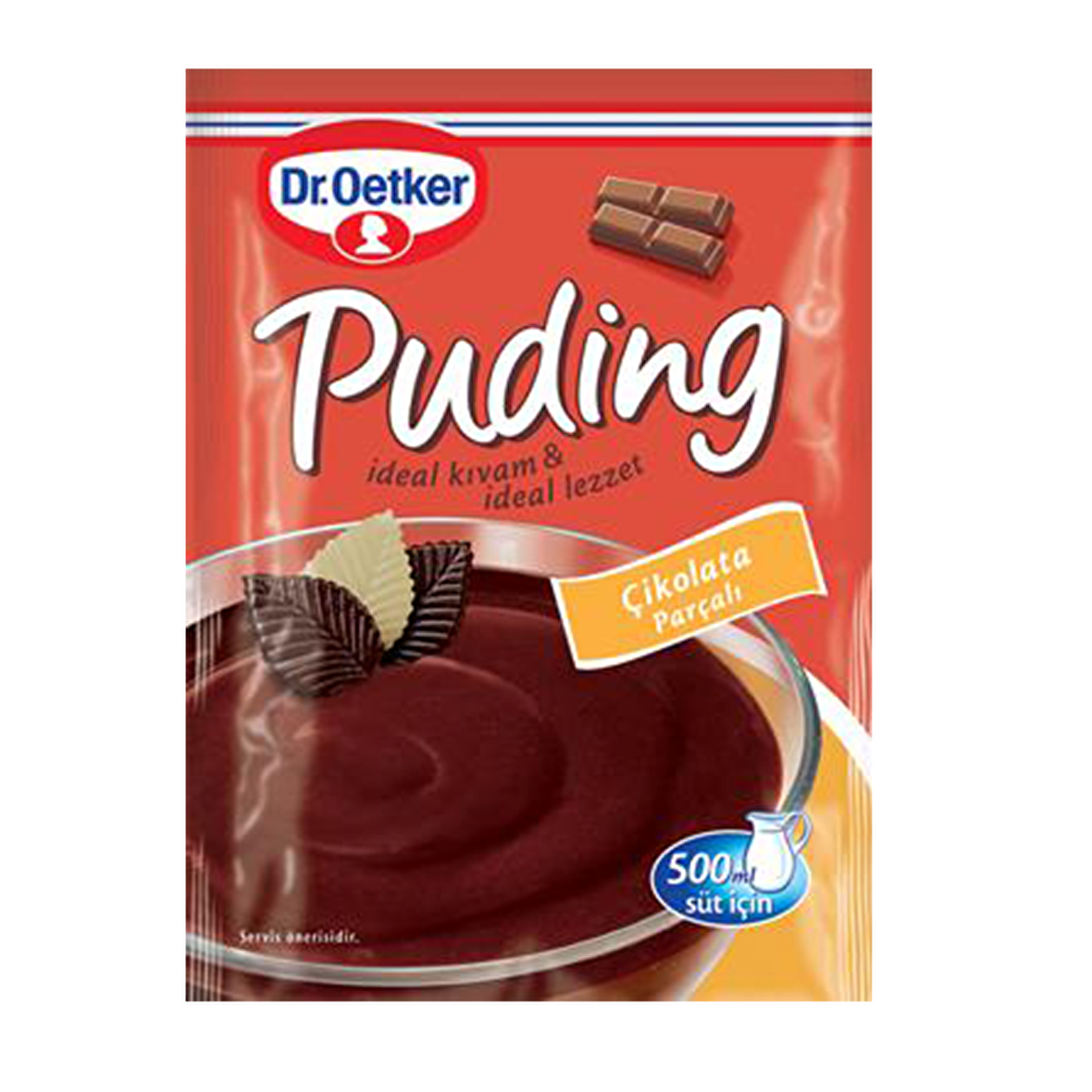 Dr.oetker puding çikolata parçalı 115gr