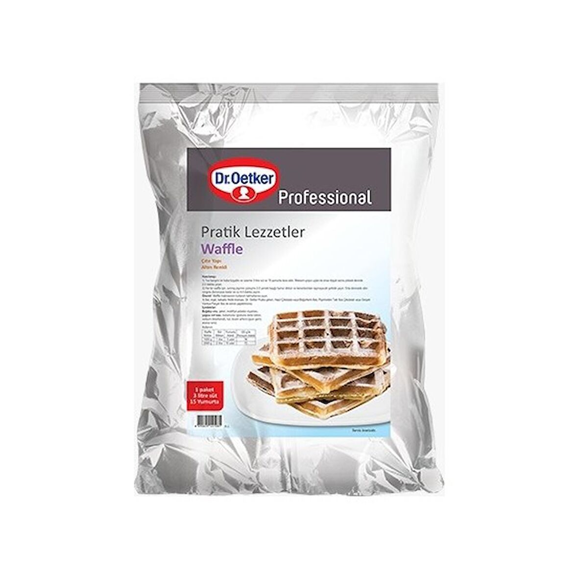 Dr.Oetker Profesyonel Waffle Karışımı 3 KG