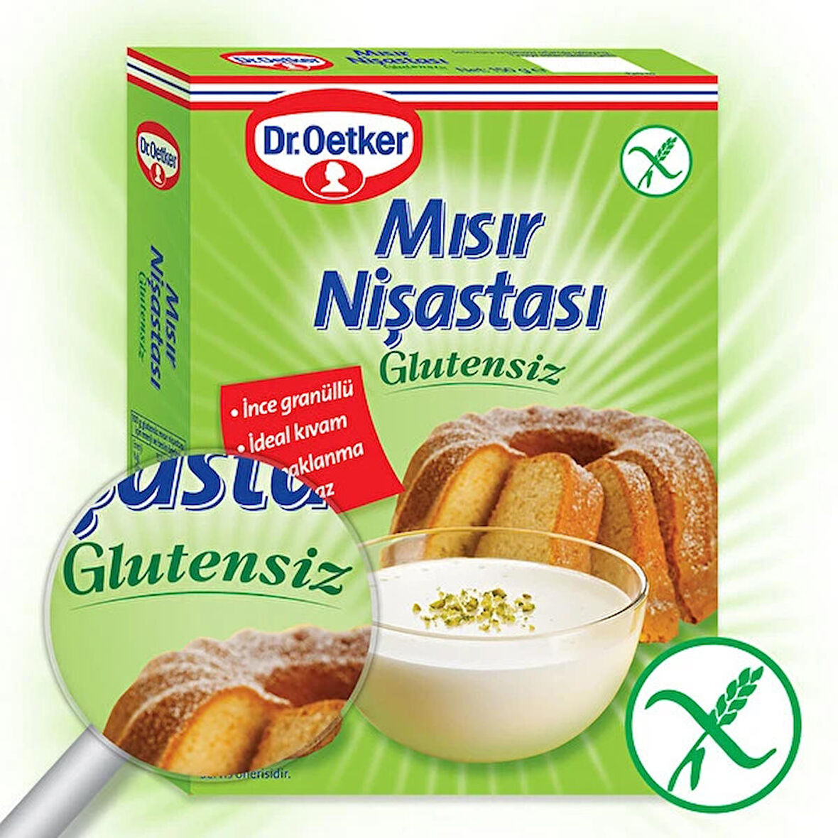 Dr. Oetker Glutensiz Mısır Nişastası 150g