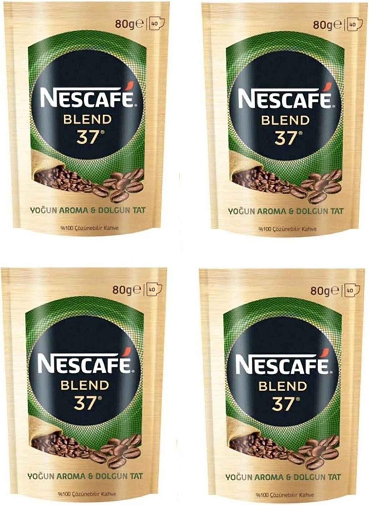 Nescafe Blend 37 / 80 Gr X 4 Paket