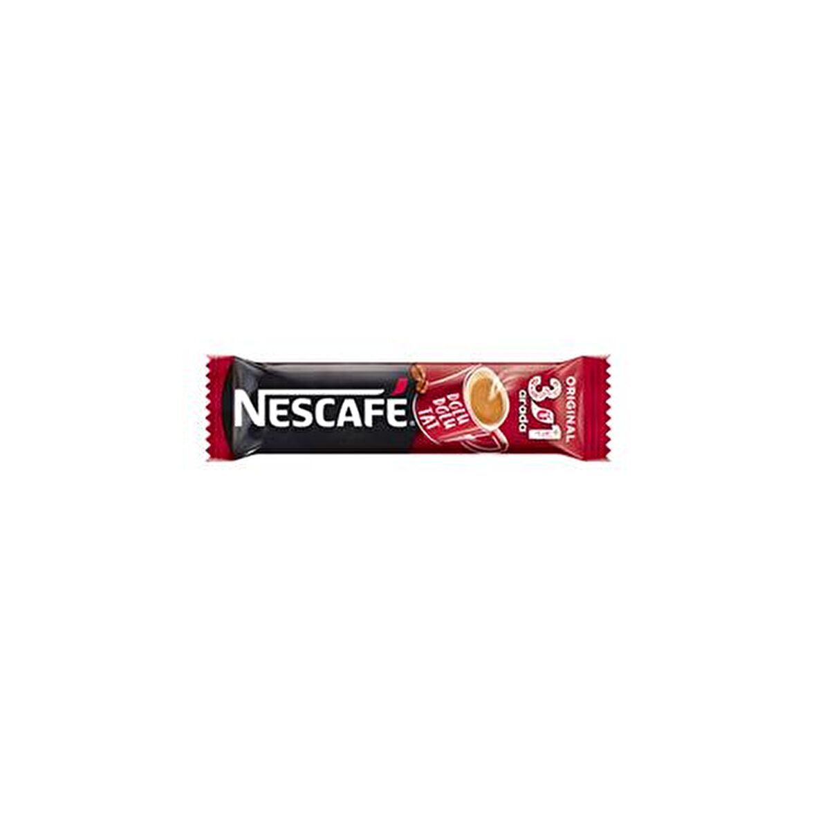 Nescafe 3'ü 1 Arada Sade 17.5 gr Paket 