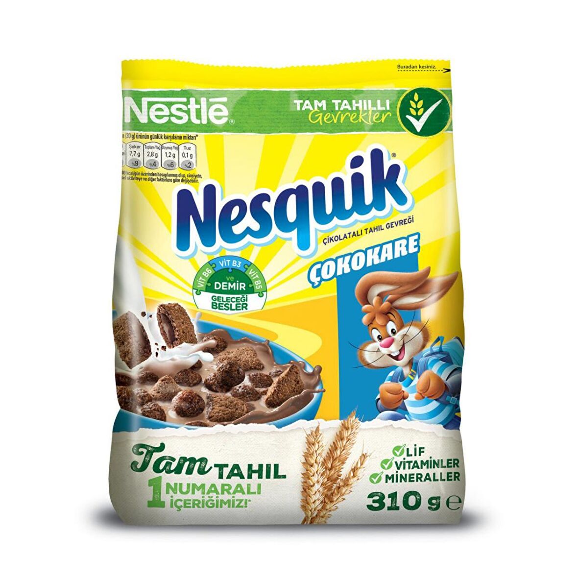 Nestle Nesquik  Çokokare 310 gr