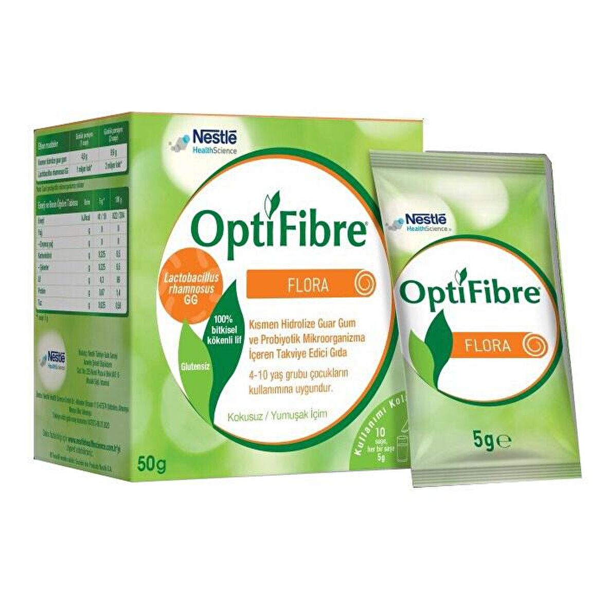 Nestle Optifibre Flora 5 gr x 10 Saşe