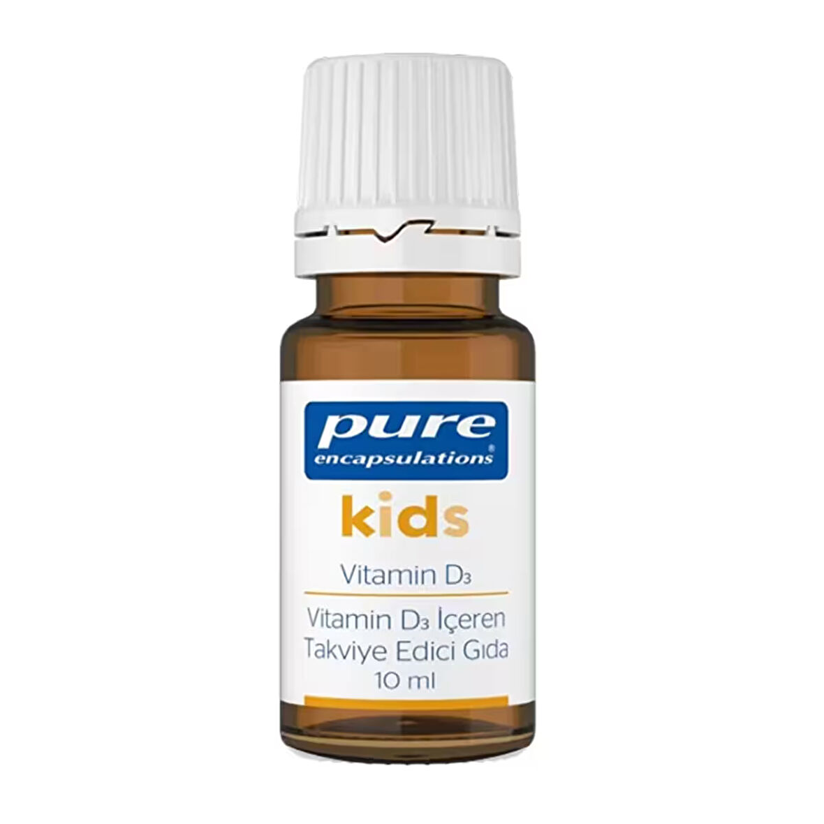Pure Encapsulations Kids Vitamin D3 Damla 10 mL - AROMASIZ