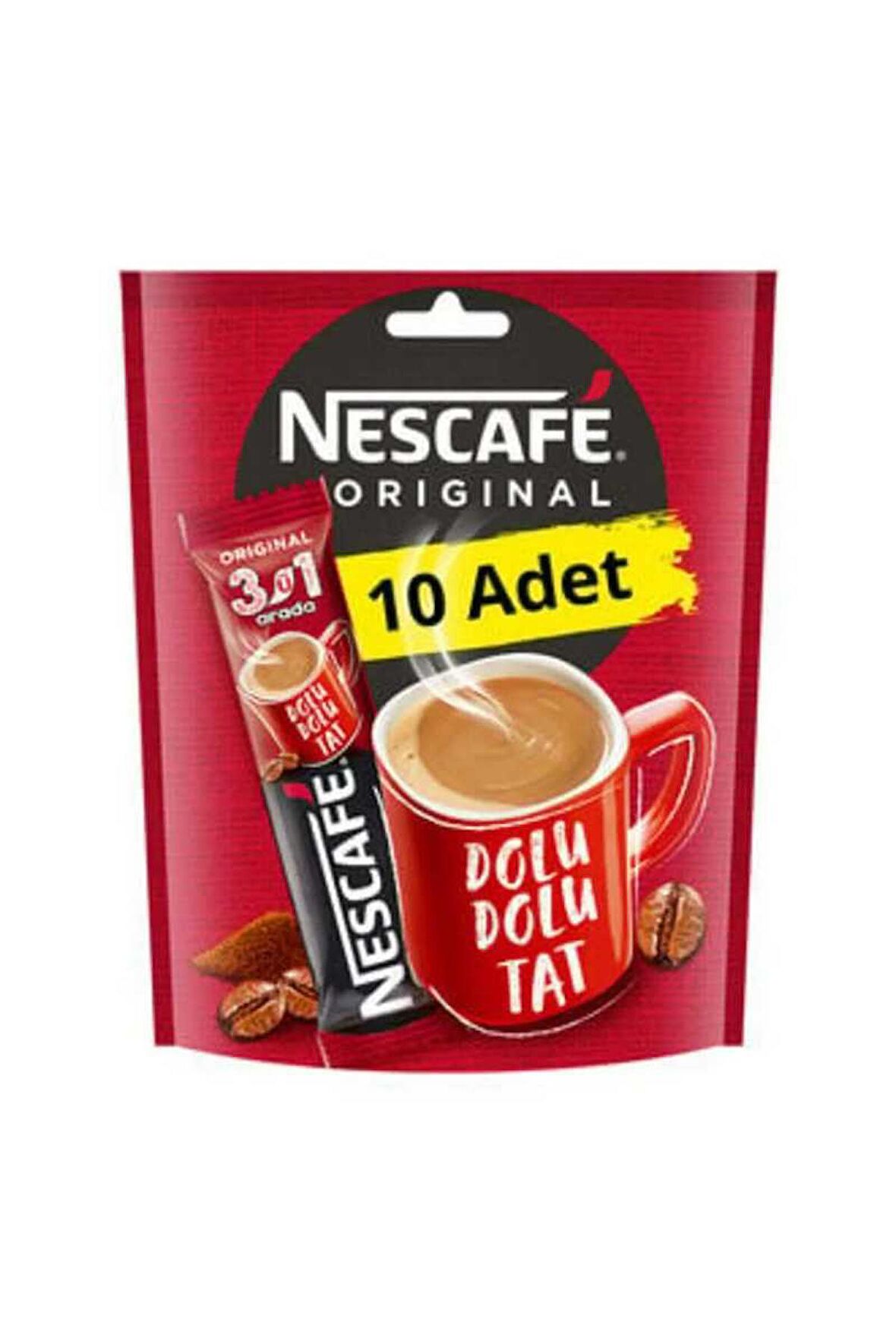 Nescafe Original 3'ü 1 Arada 17 gr 10'lu Hazır Kahve