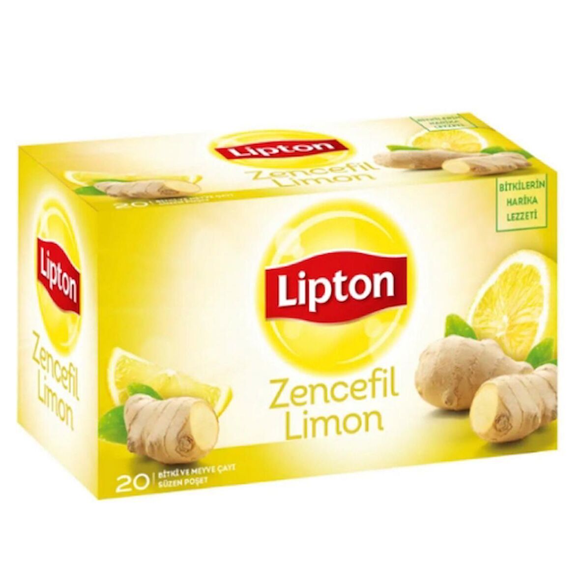 2'li Lipton Zencefil Limonlu Bitki Çayı 40 Gr. EMH