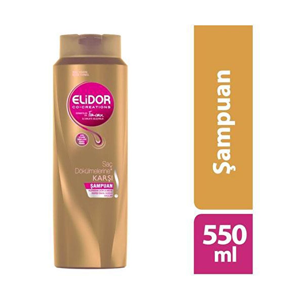 Elidor Co-Creations Dökülen Saçlar İçin Dökülme Karşıtı Şampuan 500 ml