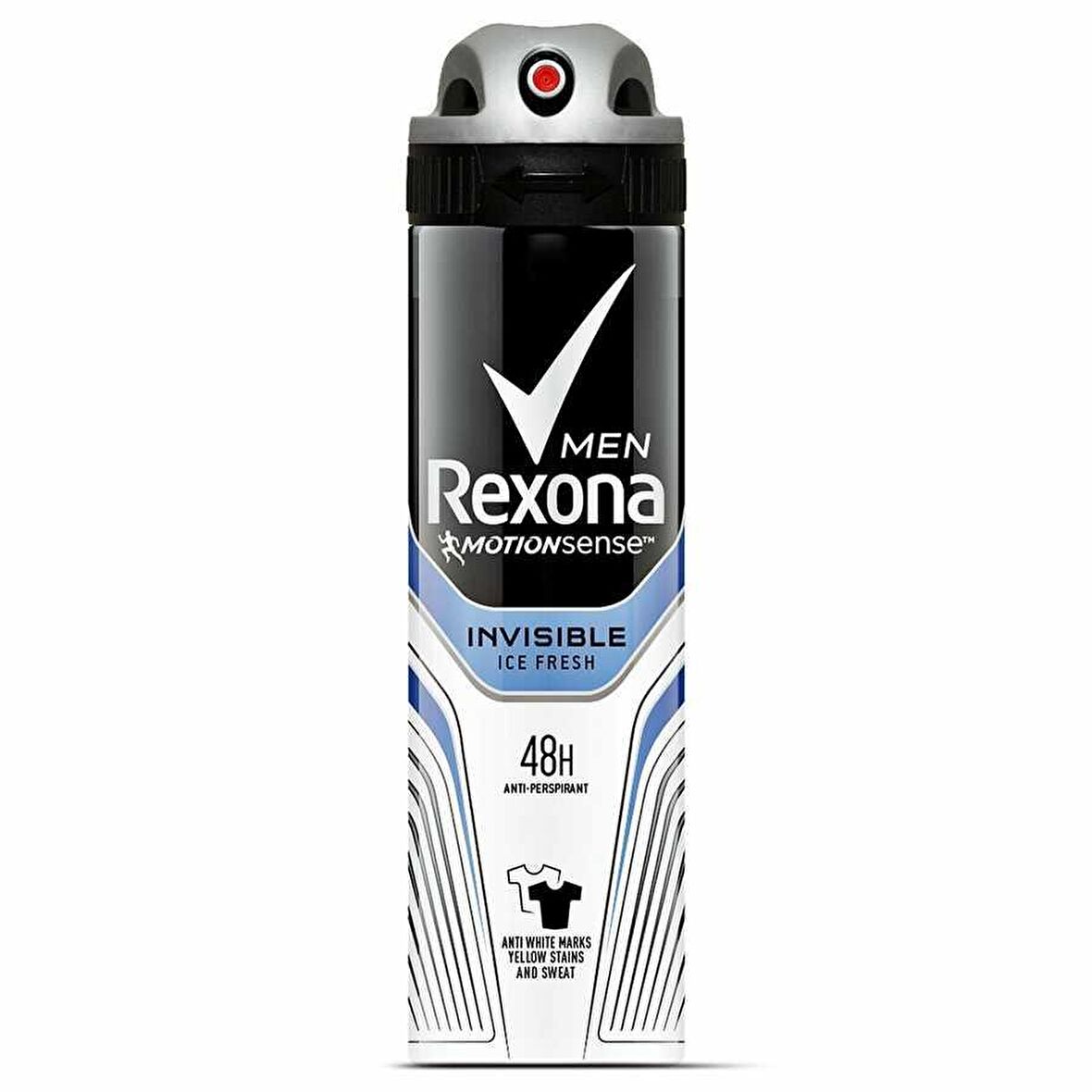 Rexona Men Erkek Sprey Deodorant Invisible Ice Fresh 72 Saat Kesintisiz Üstün Koruma 150 Ml