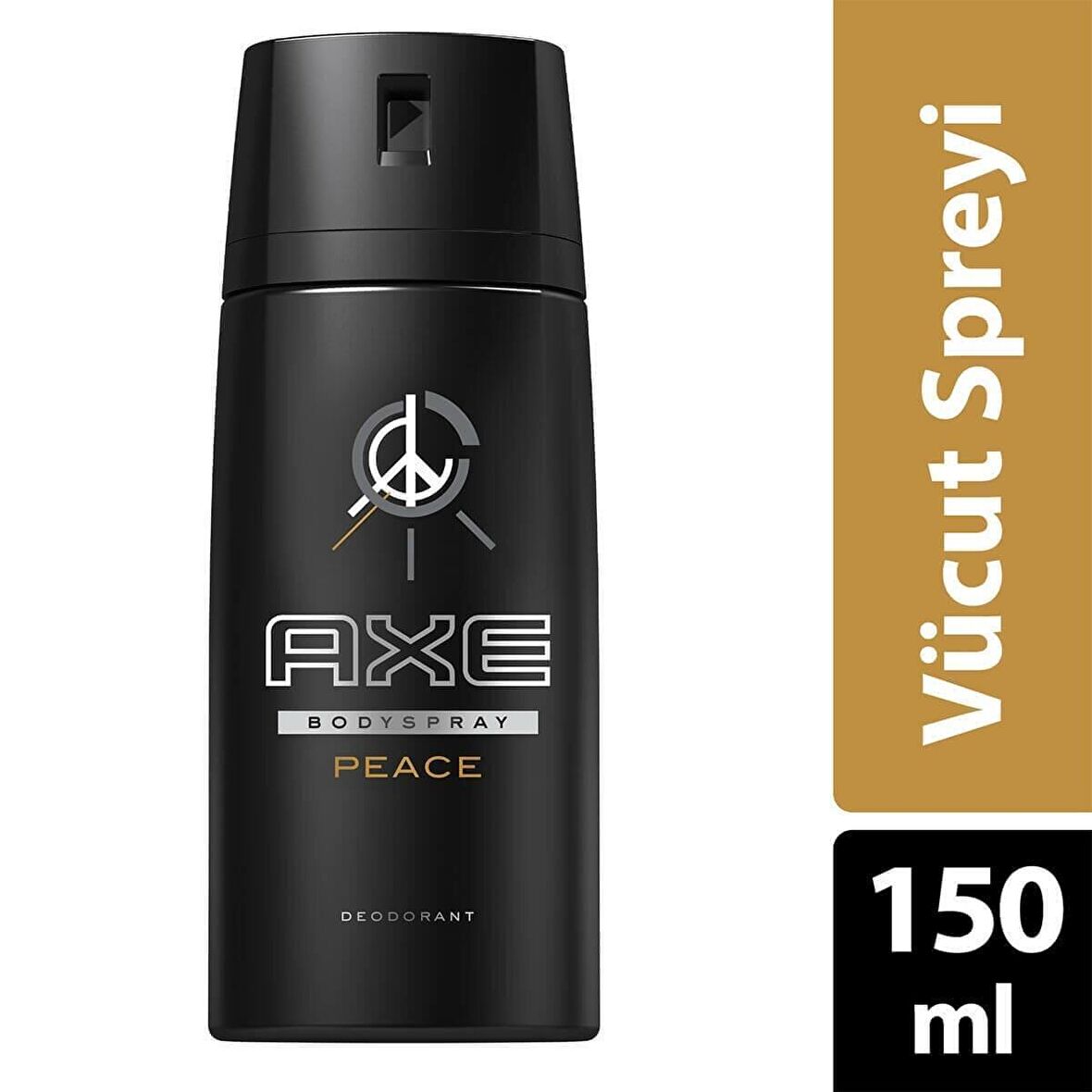 Axe Peace Pudrasız Ter Önleyici Leke Yapmayan Erkek Sprey Deodorant 150 ml