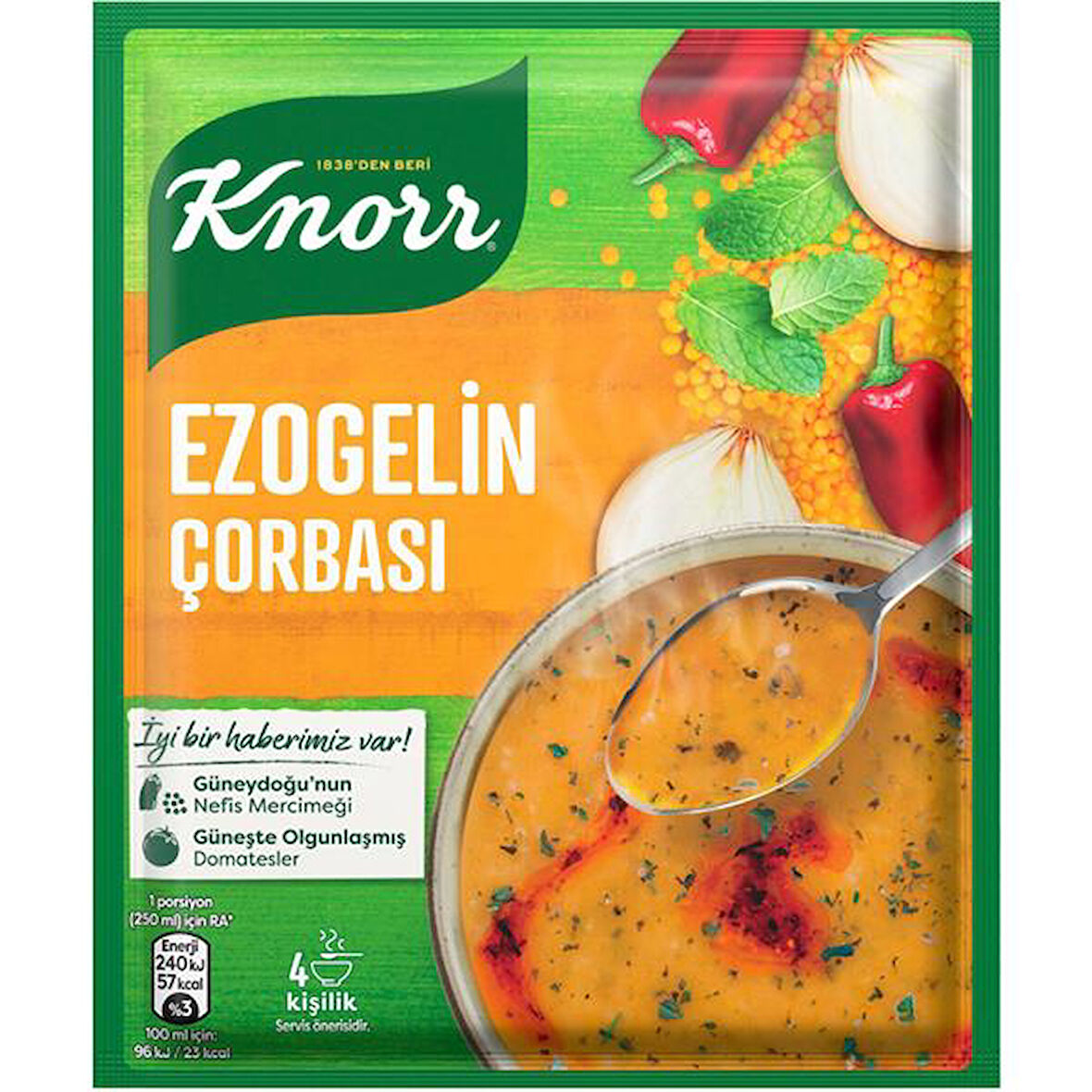 KNORR ÇORBA EZOGELİN 74 GR X 12 ADET