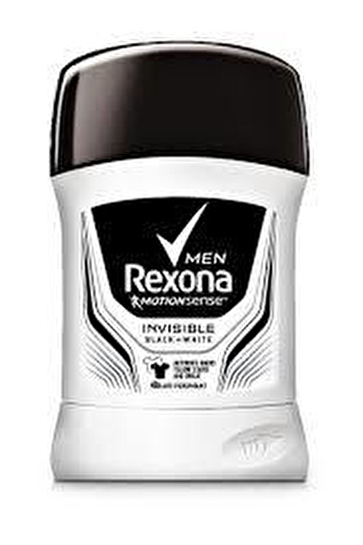 Rexona Black & White Invisible Antiperspirant Ter Önleyici Leke Yapmayan Erkek Stick Deodorant 50 ml