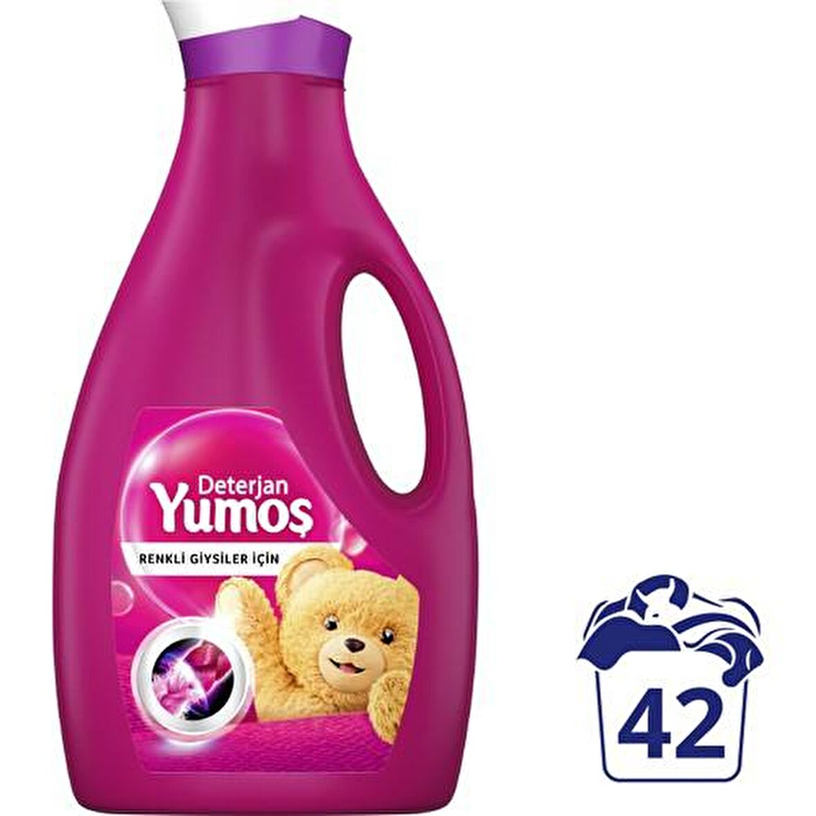 Yumoş Renk Koruma Renkliler için Sıvı Deterjan 42 Yıkama 2.52 lt