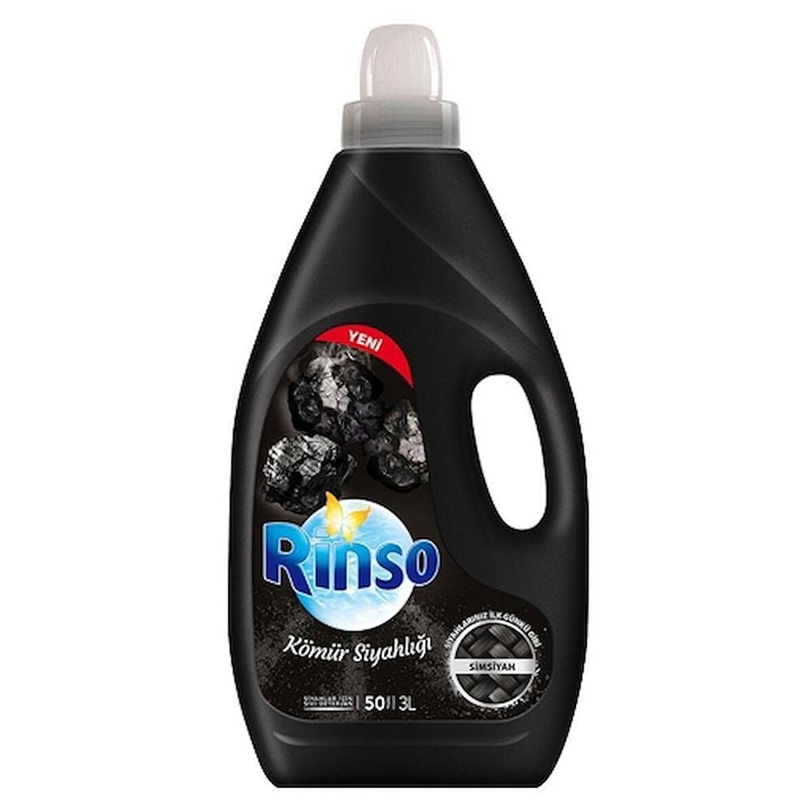 Rinso Matik Sıvı Çamaşır Deterjanı 3 Lt. Kömür Siyahlığı (12'li)
