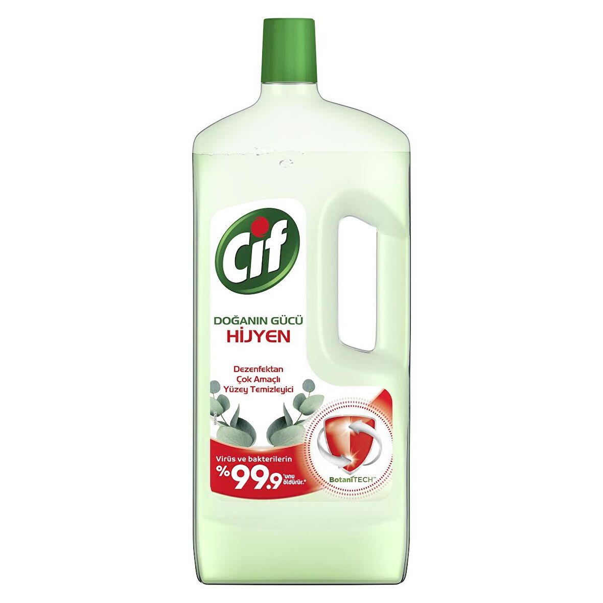 Cif Dezenfekten Çok Amaçlı Yüzey Temizleyici Doğanın Gücü Hijyen 1500 ml