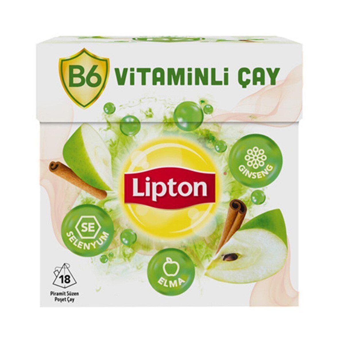 Lipton Organik Bardak Poşet Elma Çayı 35 gr 18'li 