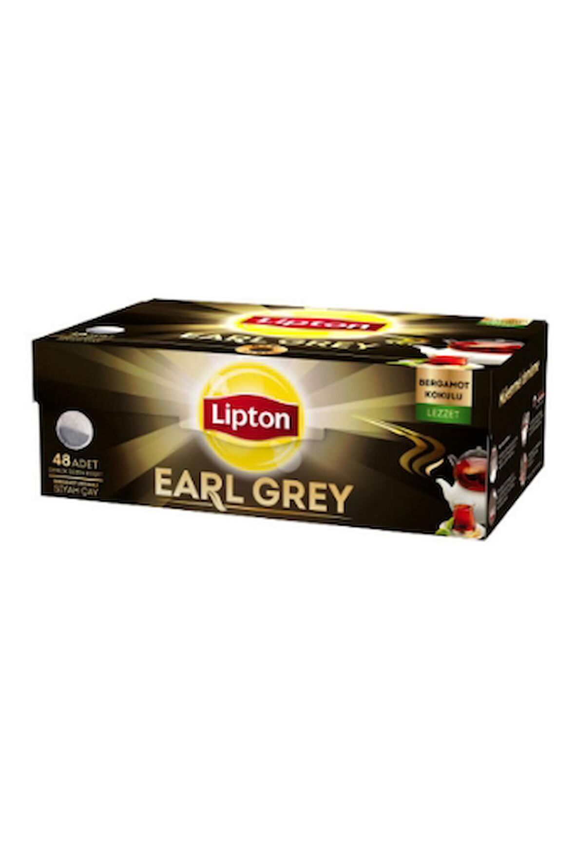 12'li Lipton Earyl Grey Demlik Çay 48'li 154 Gr. EMH