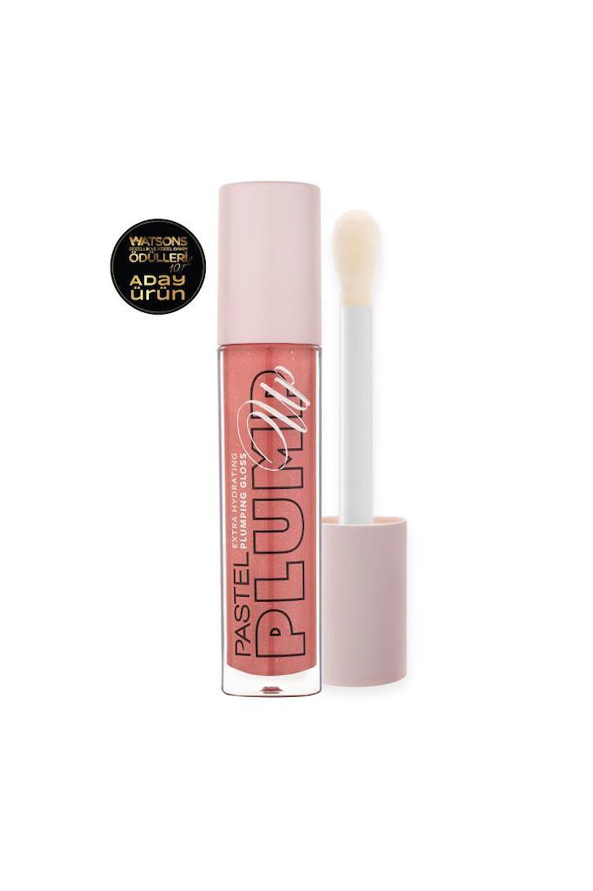 Pastel Plump Up Dolgunlaştıran Dudak Parlatıcısı 208 Shimmer Nude