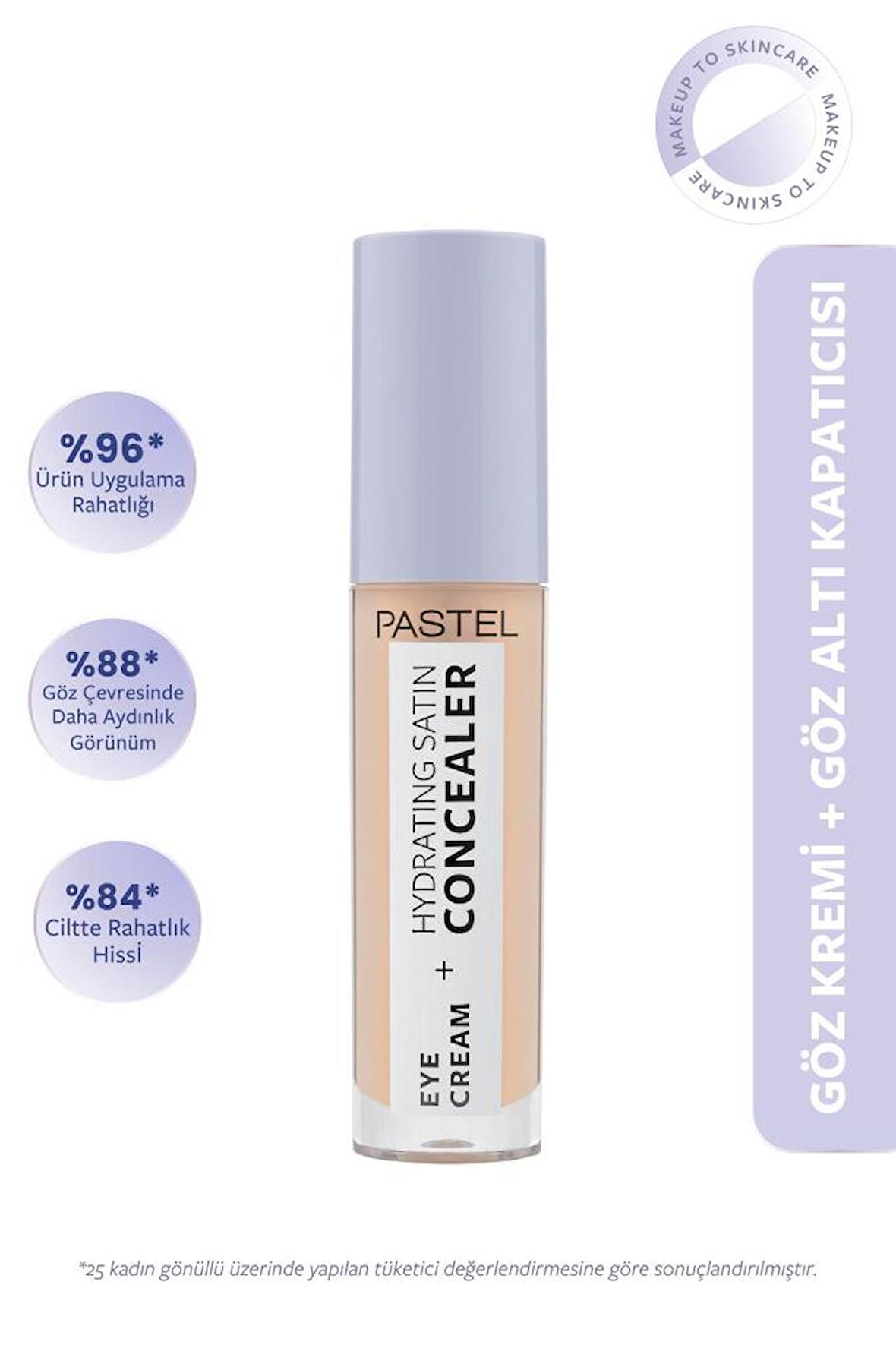 Pastel Eye Cream+Hydrating Satin Concealer 61