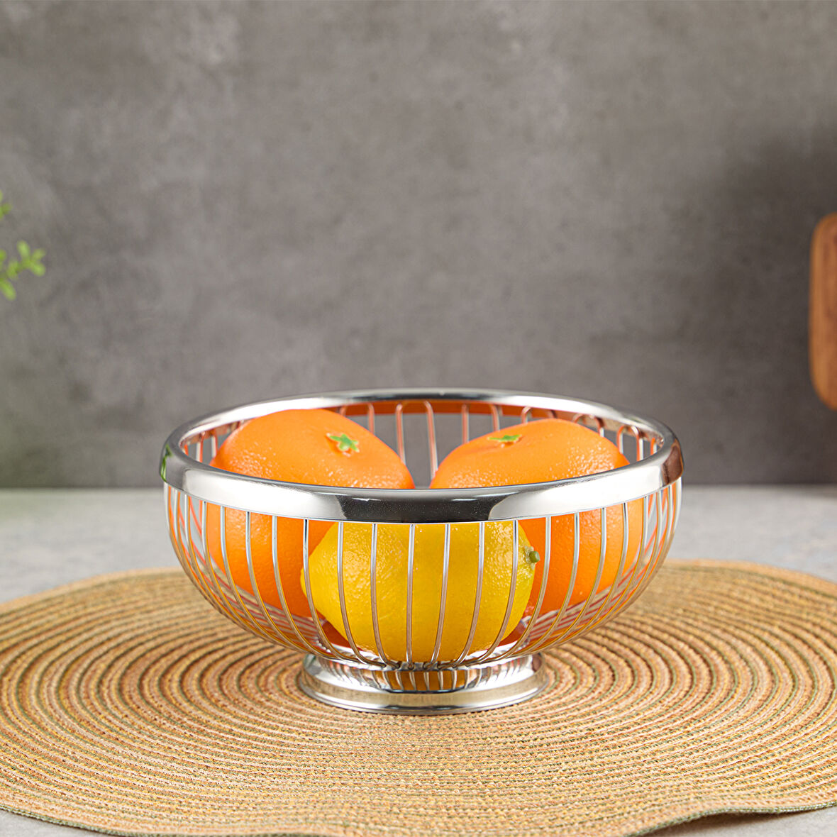 Aryıldız Ekmek Ve Meyve Sepeti 20x10 cm