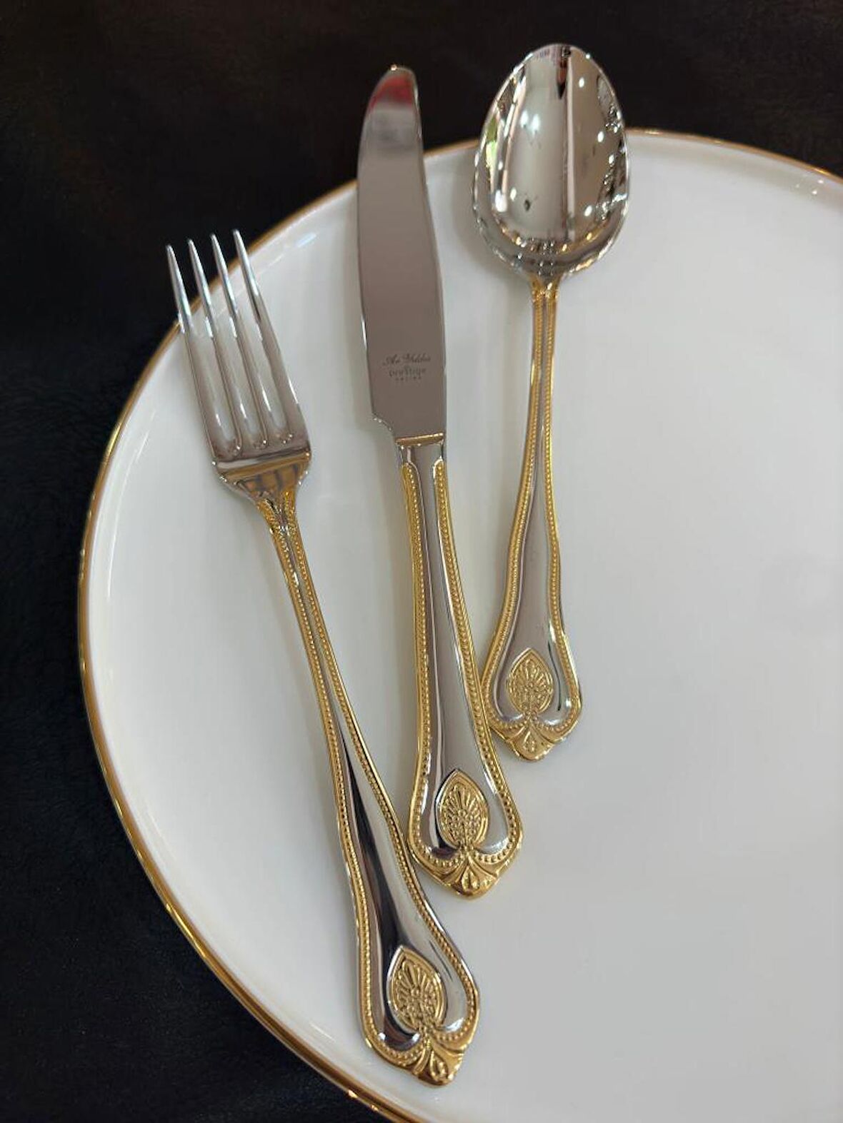Aryıldız Topkapı Prestige Gold 84 Parça Çatal Kaşık Bıçak Takımı