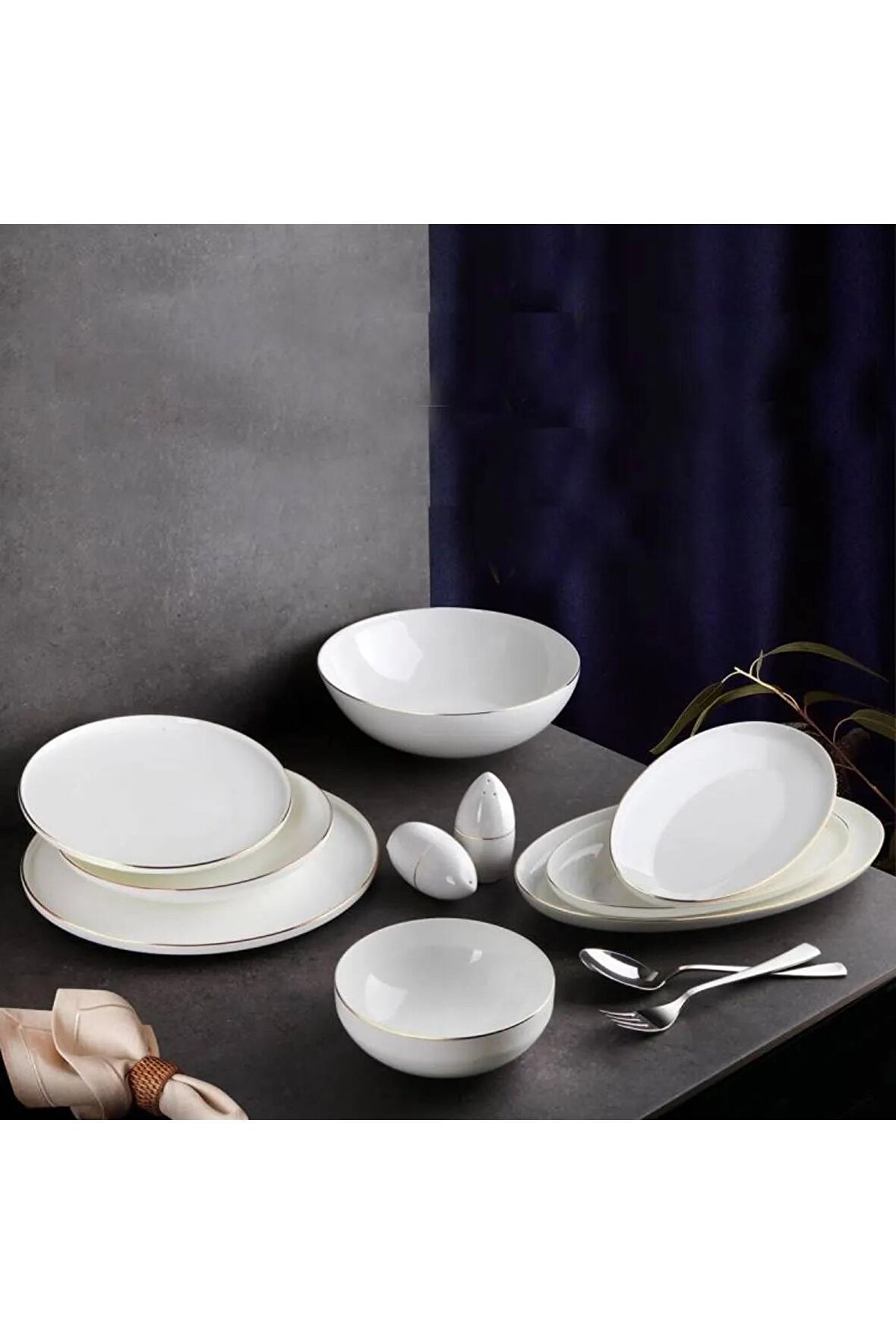 Ar Yıldız AR34003 54 Parça 12 Kişilik Yemek Takımı