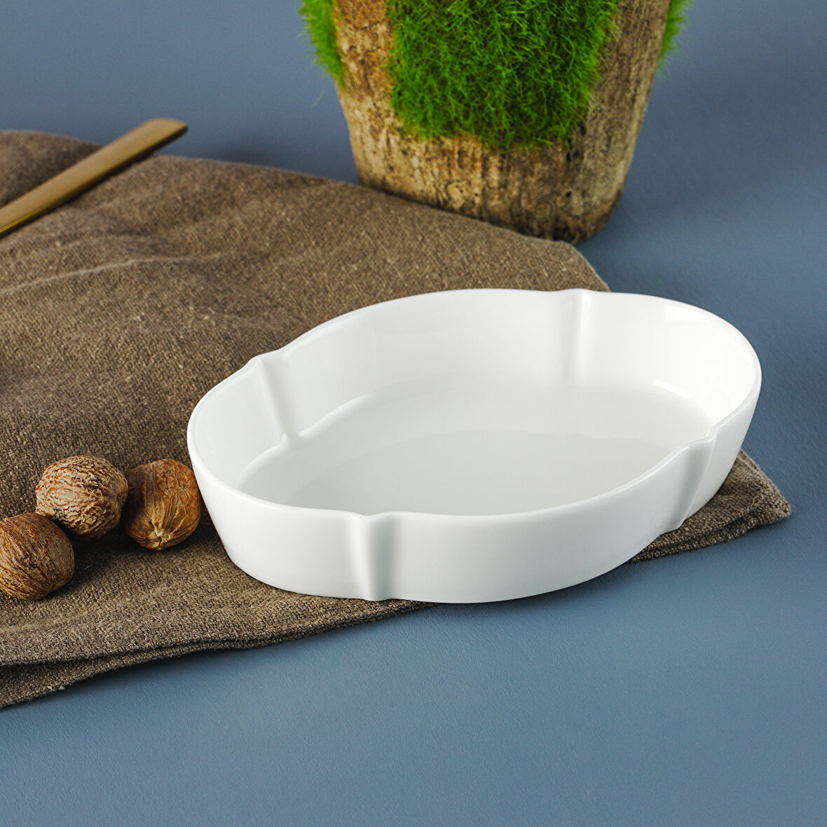 Aryıldız Lunar Yuvarlak Derin Sunumluk 13 cm