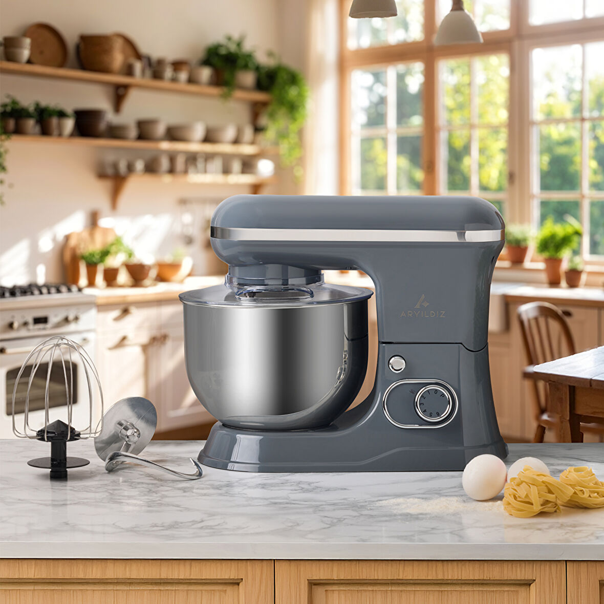 Aryıldız Magic Stand Mikser Antrasit
