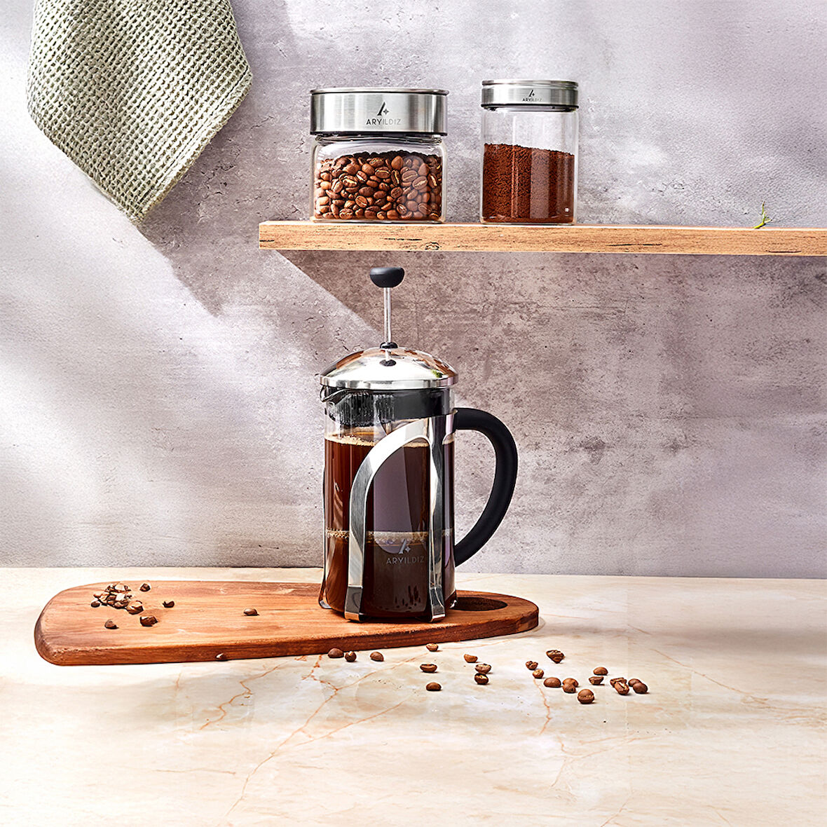 Aryıldız Porto French Press 600 ml