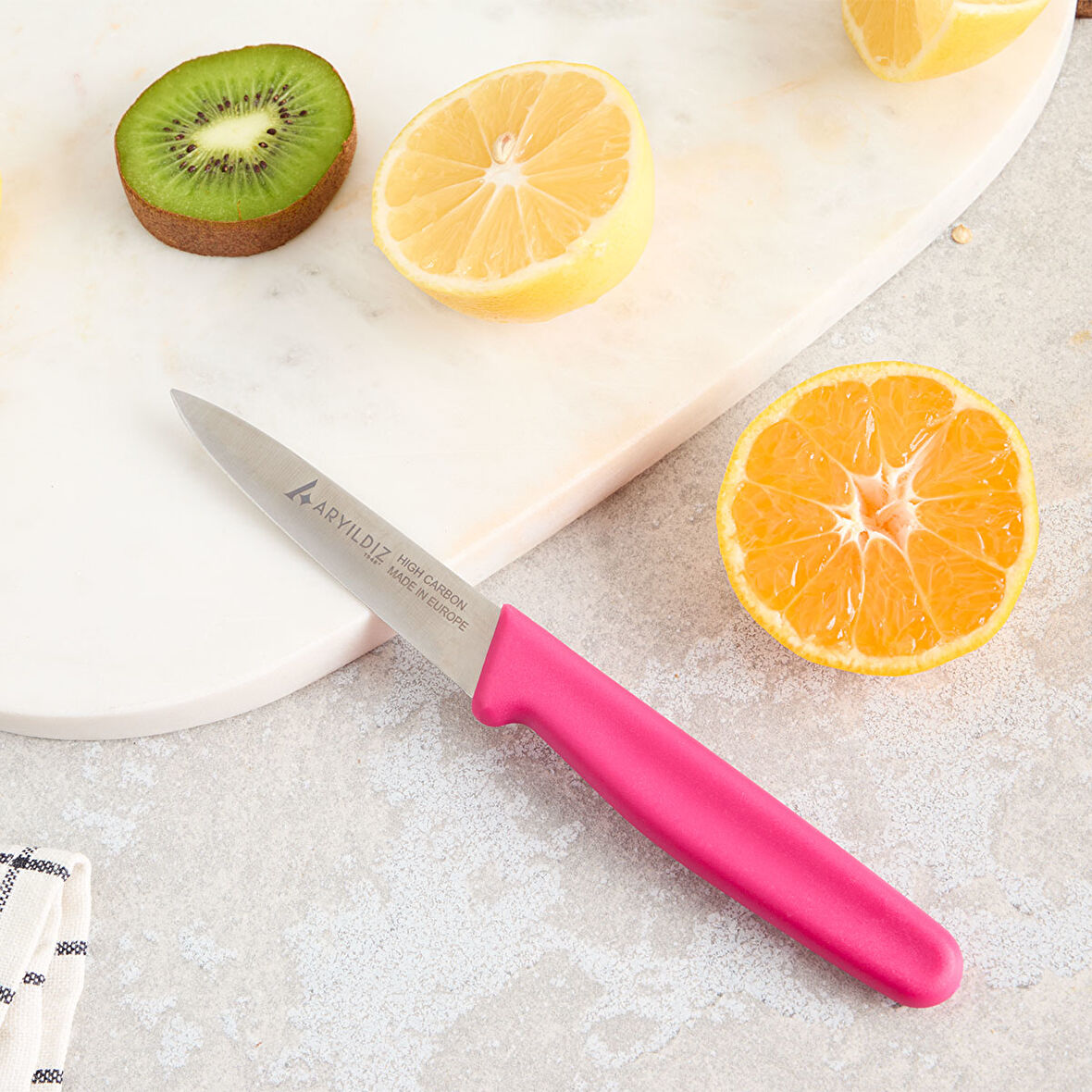 Aryıldız Daily Soyma Bıçağı Pembe 9 cm
