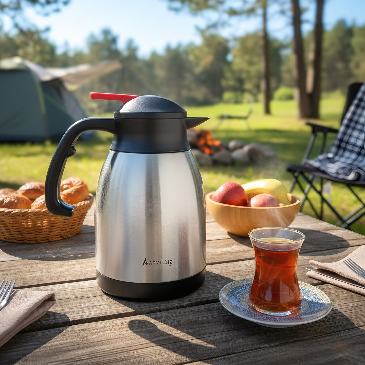 Aryıldız Protherm Termos İnox 1,5 Litre