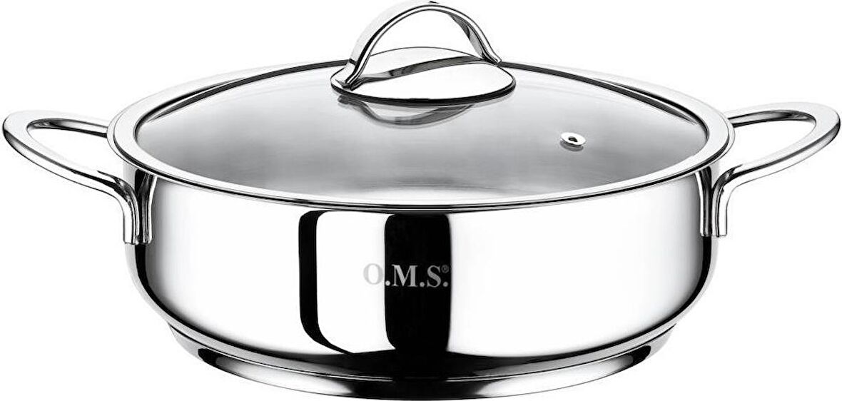 Oms Çelik Karnıyarık Tenceresi 26X10 cm